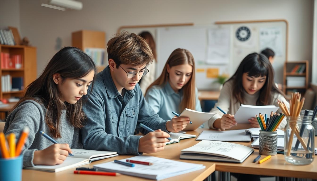 University campus and scholarly atmosphere in New York